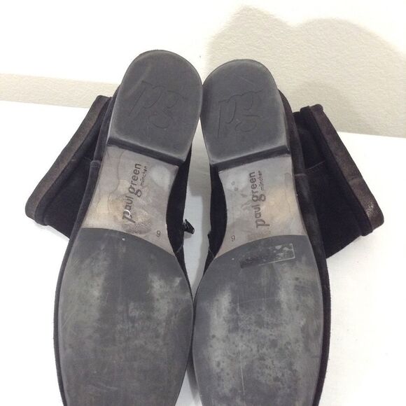 Paul Green Suede Ankle Boots Size 8 1/2 - Picture 5 of 6